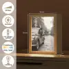 Eland - Auto - Gewei - Zwart - Wit Light Box met kabel (Tafellamp) klein -USP_NL