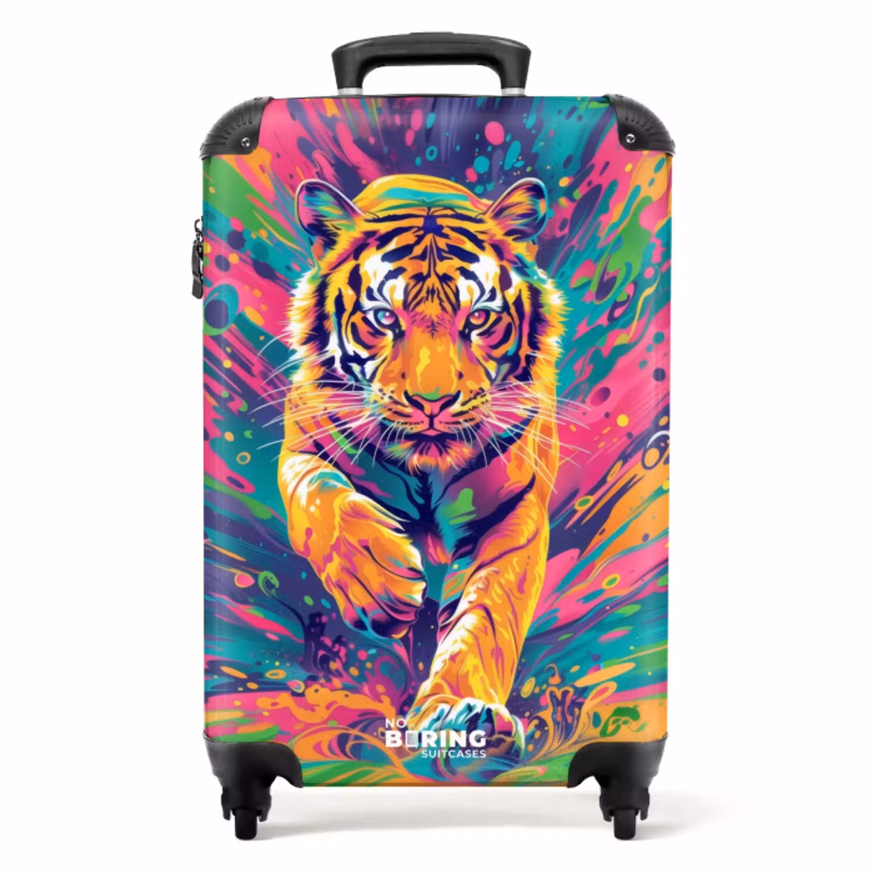 Turbo tijger NBS - Handbagage koffer - Unisex middel -productfoto_recht