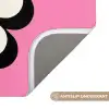 Smiley - Bloem - Roze WCmat klein -USP_AntislipNL