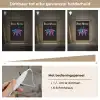 Straaljager - Blauw - Kleuren - Jongens - Zwart Light Box met kabel (Kinderlampje) klein -USP_dimbaarNL