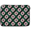 Groen - Roze - Retro - Sterren laptophoes neopreen klein 279 -zkaufland3dotto