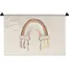 Regenboog - Bohemian - Boho - Pastel kleuren Wandkleed katoen klein -zz3d