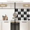 Patronen - Schaakbord - Zwart Wit keuken achterwand 2 middel 871 -voor-na2_NL