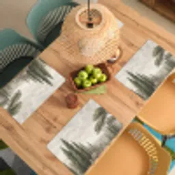 Vallei - Bos - Natuur - Groen Placemat vinyl groot -zzsfeer5_Kitchenyeah-website