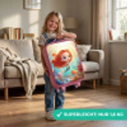 Zeemeermin - Vissen - Koraal Kinderkoffer - Roze klein -sfeer2_DE