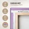 Papegaai - Koksmuts - Pilaar - Vogel KitchenYeah - Keuken - Canvas klein -zcloseup