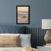 Pier - Zonsondergang - Strand fotolijst zwart zonder passe partout klein -sfeer3