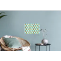 Ananas - Strepen - Groen Muursticker klein 286 -plant