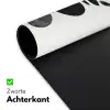 Japandi - Zwart - Abstract Muismat XXL klein -sfeer2