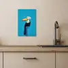 Tucan - Sokkel - Vogel - Koksmuts KitchenYeah - Keuken - Canvas klein -sfeer2