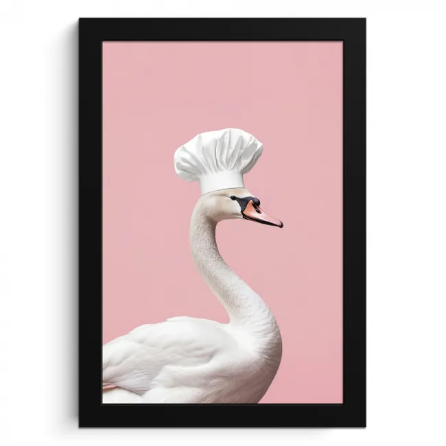 Zwaan - Koksmuts - Mooi - Klassiek KitchenYeah - Keuken - Fotolijst klein -3d