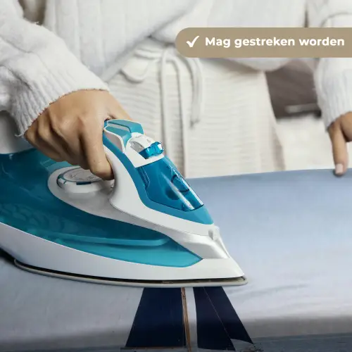 Zeilboot - Zee - Blauw Wandkleed katoen klein -sfeer9
