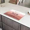 Spreuken - Quotes Best mom ever - Moederdag - Mama - Cadeau moederdag Inductie beschermer vinyl 3mm klein -sfeer8