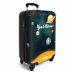 Saturnus space NBS - Handbagage koffer - Kinderen Unisex middel -productfoto_3d