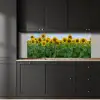 Zonnebloemen - Geel - Natuur keuken achterwand 2 middel -sfeer1
