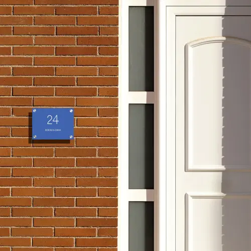 Kobaltblauw - Klassiek Naambord Rechthoek middel -sfeer3-rechthoek-S