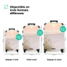 Horizon - Duinlandschap - Zand NBS - Handbagage koffer - Volwassenen Unisex middel zzzzzzVergelijking_3FR