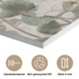 Elegant - Bladeren - Groen PET vilt klein 837 -closeup_NL