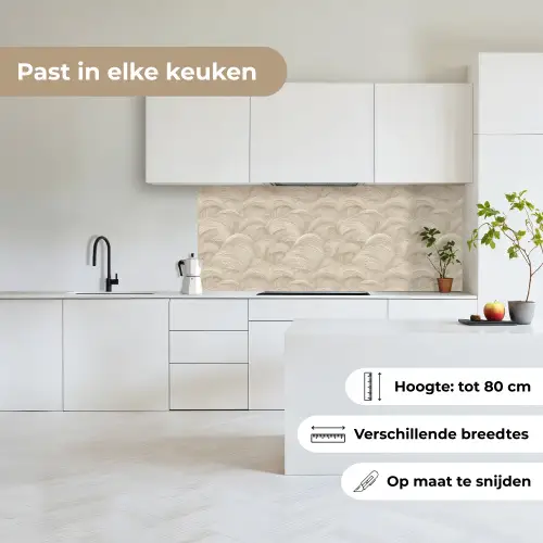 Bogen - Patroon - Beige keuken achterwand 2 middel 871 -sfeer4_NL
