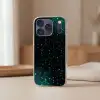 Gaming - Netwerk - Blauw - Punten - Patroon Telefoonhoesje iPhone 17 Pro klein -sfeer2