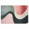 Abstract - Golven - Sierlijk - Roze Placemat vinyl groot -zzsfeer1_Kitchenyeah-website