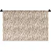 Bruin - Patroon - Zebra Wandkleed katoen klein 269 -zz3d