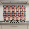 Vintage - Motief - Kleurrijk keuken achterwand spatscherm klein 900 -3d_website