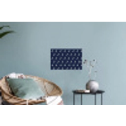 Patroon - Manen - Blauw Muursticker klein 286 -plant