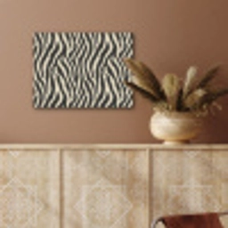 Zebra - Print - Klassiek - Zwart PET vilt klein 837 -sfeer4