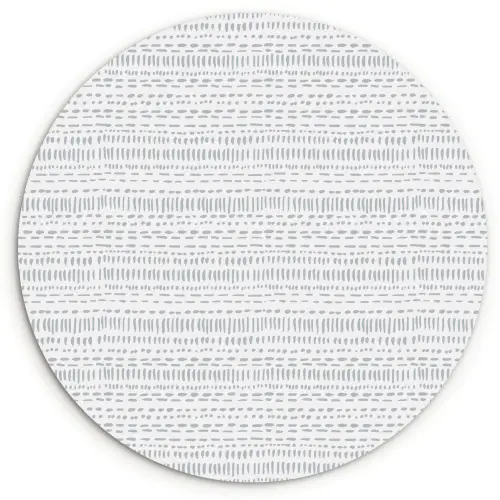 Grijs - Patroon - Stippen Wandcirkel plexiglas klein 852 -3d