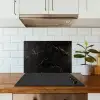 Zwart marmer - Gouden aders - Klassiek keuken achterwand spatscherm klein -sfeer2