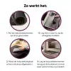 Bieslook Bloesem en Antieke Keukenwaren Inductie beschermer vinyl 3mm klein -zzzzzzz-cc-werking