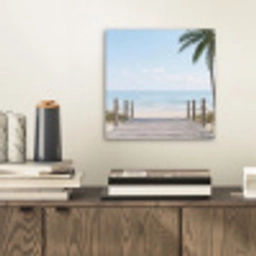 Palmbomen - Pad - Horizon aluminium wit klein -sfeer1