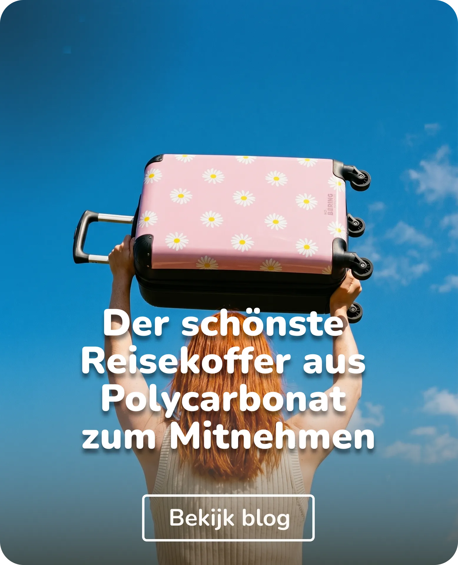 Der schönste Reisekoffer aus Polycarbonat zum Mitnehmen