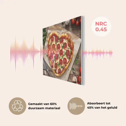 Pizza - Hart - Pepperoni - Tomaat PET vilt klein -USP_NL