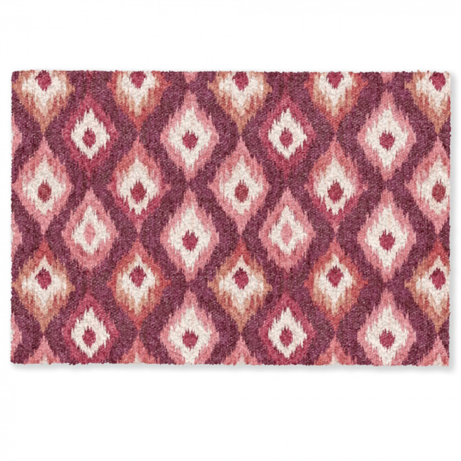 Diamantvormen - Roze - Patroon - Textuur Deurmat klein 898 -zkaufland3d