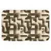 Abstract - Retro - Zwart WCmat klein 1009 -3d