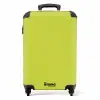 Fris limoengroene tint NBS - Handbagage koffer - Kinderen Unisex middel -productfoto_recht