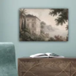 Zee - Villa - Beige canvas 2cm klein -sfeer4