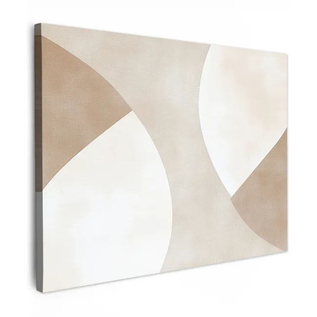 Canvas Print - Brown - Japandi - Abstract
