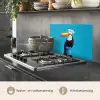 Tucan - Sokkel - Vogel - Koksmuts keuken achterwand spatscherm klein -usp_NL
