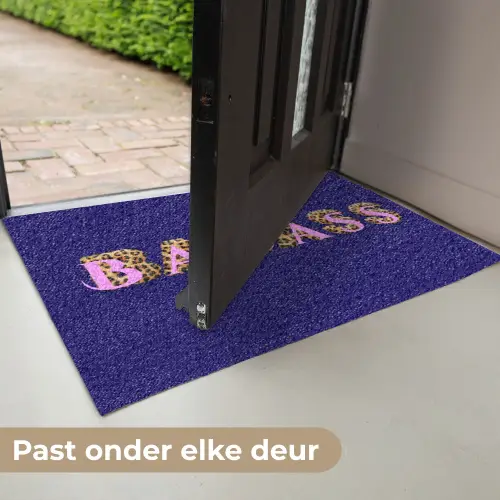 Badass - Panterpint - Schaduw - Roze Deurmat klein -USP_NL