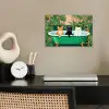 Badkamer - Kattenparade - Kleurrijk poster papier klein -sfeer1