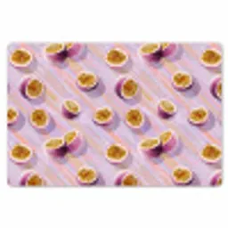 Passievrucht - Tropisch - Paars Placemat vinyl groot 368 -zzsfeer1_Kitchenyeah-website