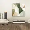 Japandi - Abstract - Groen aluminium wit klein -sfeer1