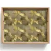 Modern - Geometrisch - Goud Dienblad Rechthoek middel 911 -z3d_shopping