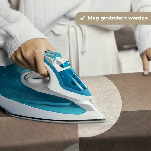 Raster - Halve cirkels - Contrast Wandkleed katoen klein -sfeer9