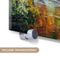 Landschap - Schilderij - Huis - Kunst - Herfst plexiglas 5mm klein -zzsysteem_NL