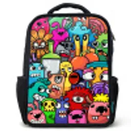 Kids backpack Monster with 1 Eye | Water-resistant | Order quickly at ...