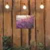 Lavendel - Paars - Zonlicht tuinposter los doek klein -sfeer1